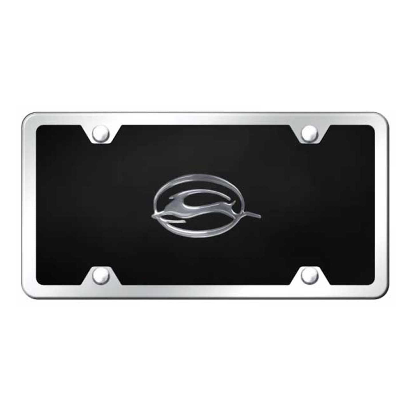 Light Gray Impala Acrylic Kit - Chrome on Black