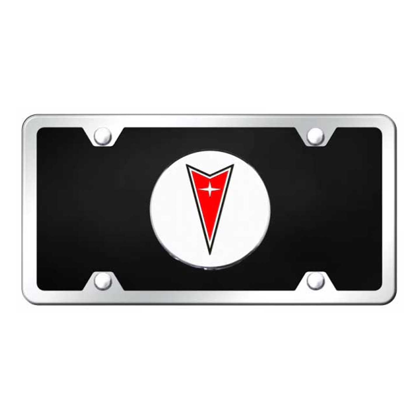 Black Pontiac Acrylic Kit - Chrome on Black