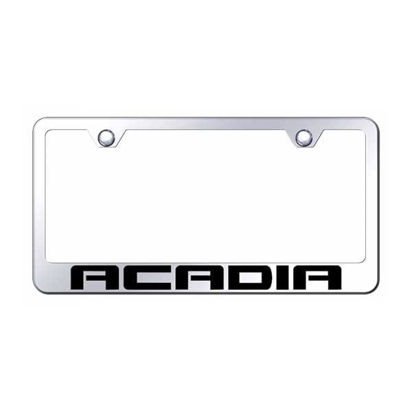 Acadia Stainless Steel Frame - Laser Etched Mirrored