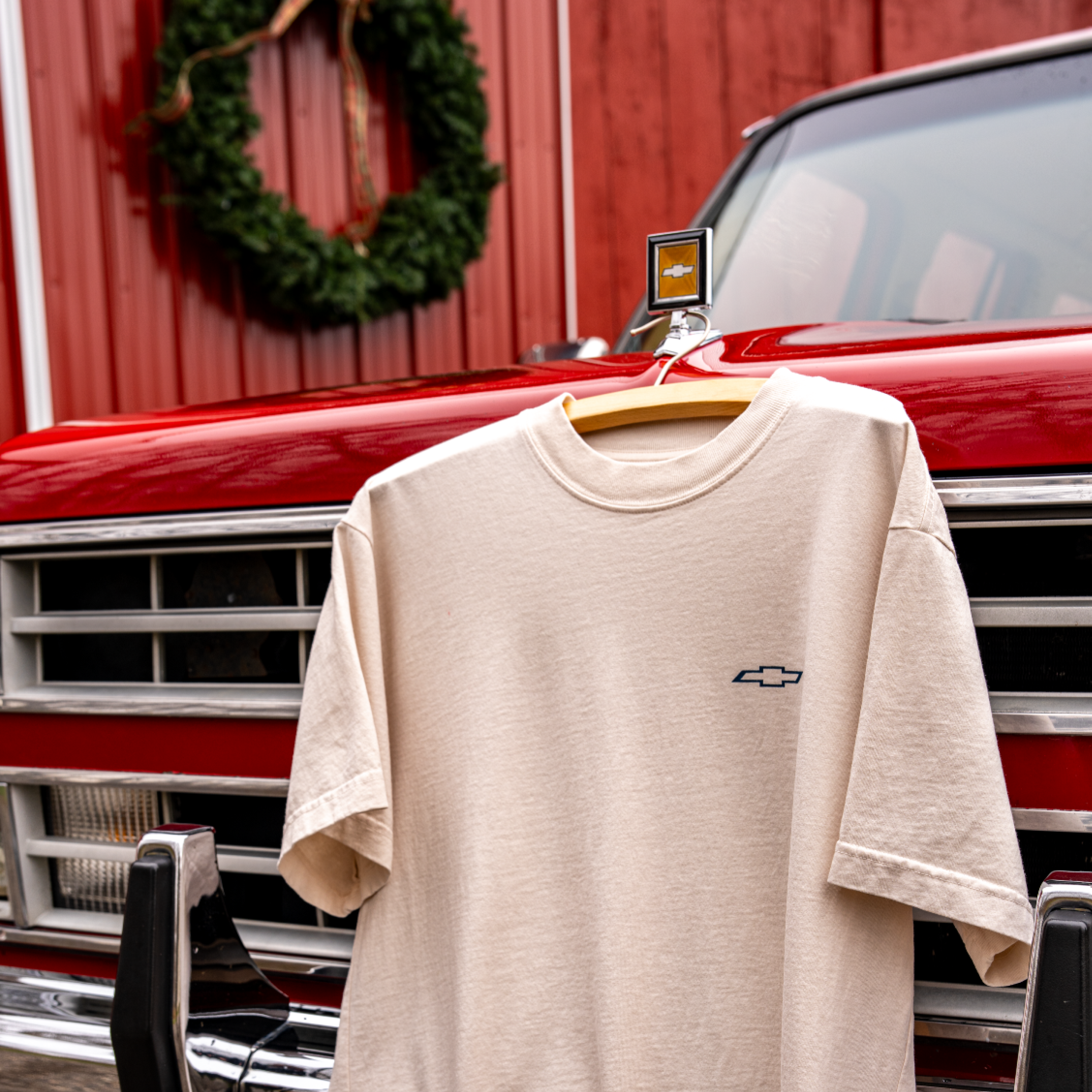 Chevrolet Classic Holiday Tee - Natural