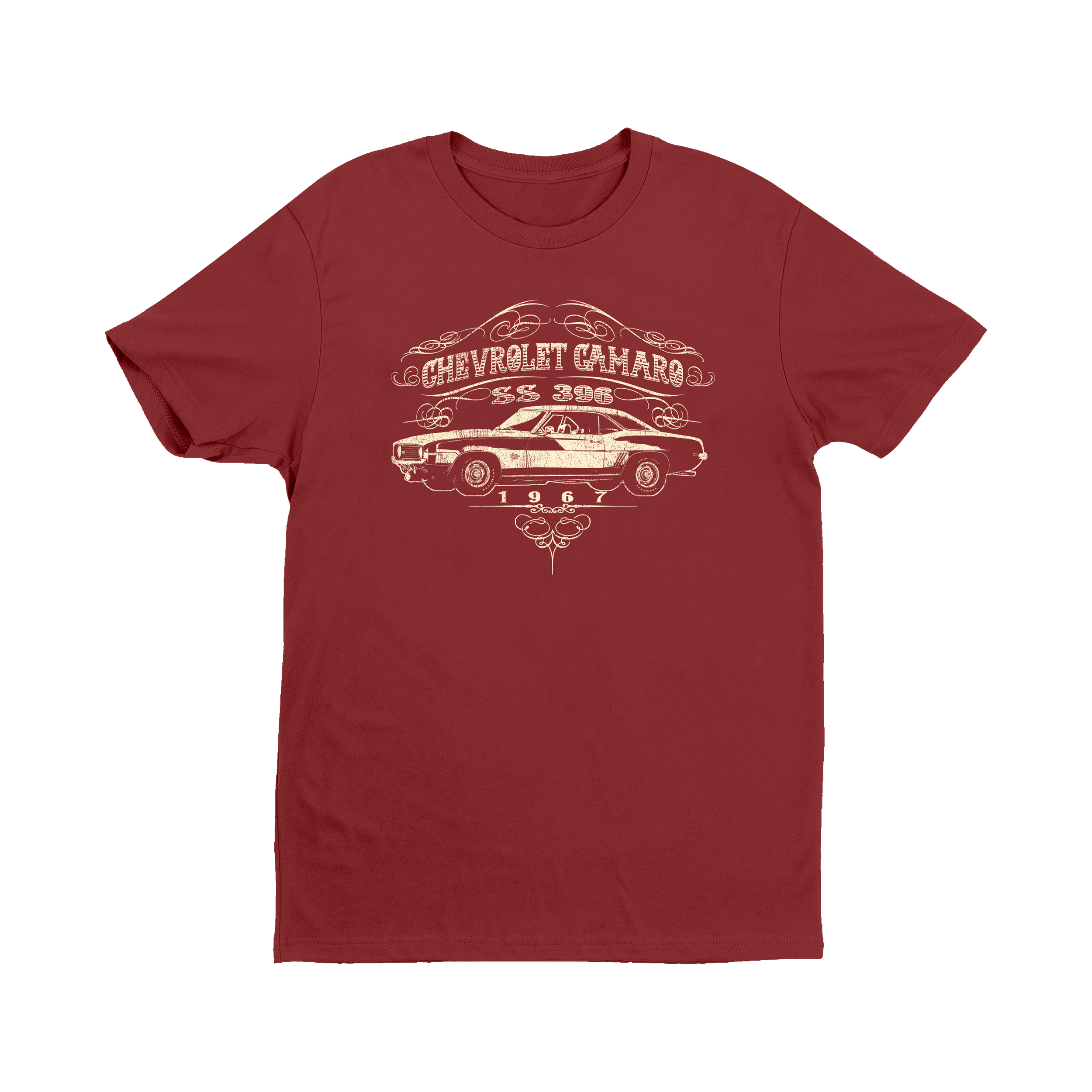 Brown Camaro 1967 Chevrolet SS 396 T-Shirt