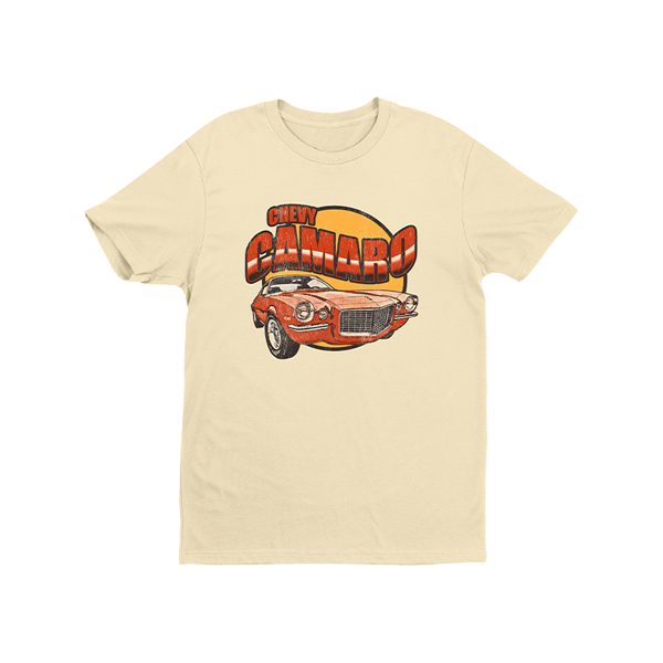 Wheat Camaro 70's Groovy T-Shirt