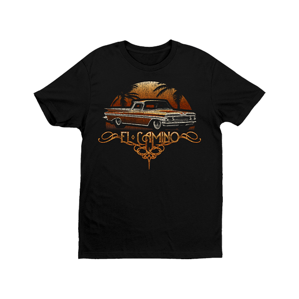 Black 1959 El Camino Stripes T-Shirt