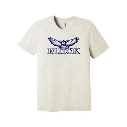 Light Gray Vintage Buick Eagle Tri Blend T-Shirt