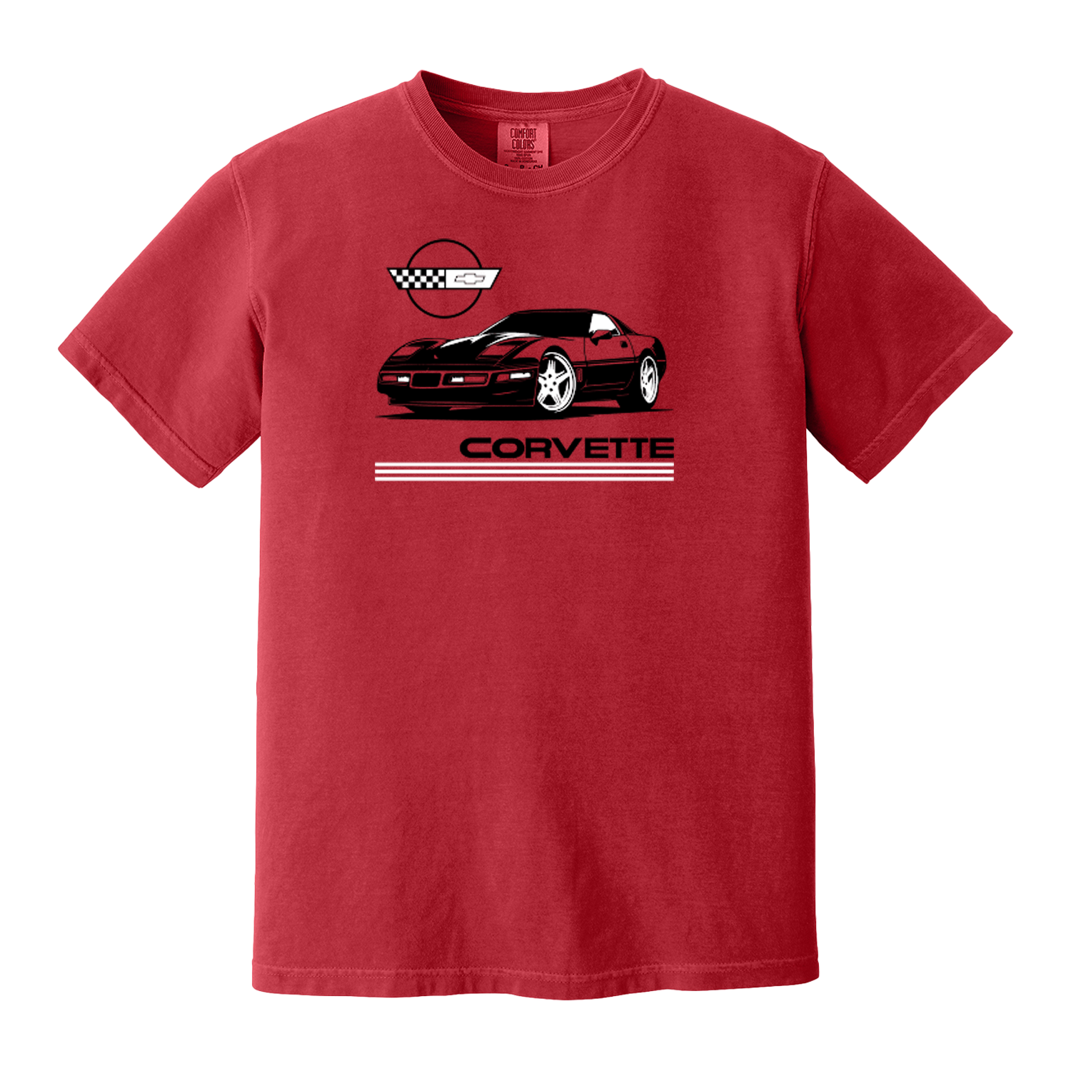 Vintage C4 Stripes Graphic T-Shirt