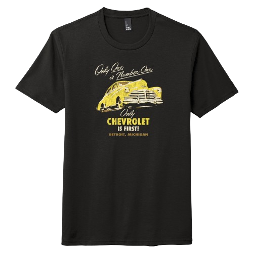 Black Chevrolet Is First Graphic T-Shirt
