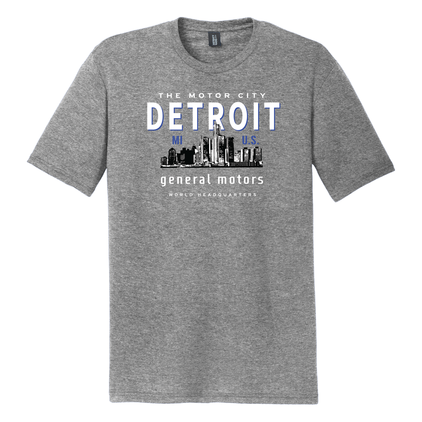 Men's General Motors World Headquarters Detroit  Motor City T-shirt