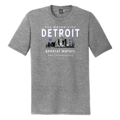 General Motors Headquarters Detroit Skyline Tee