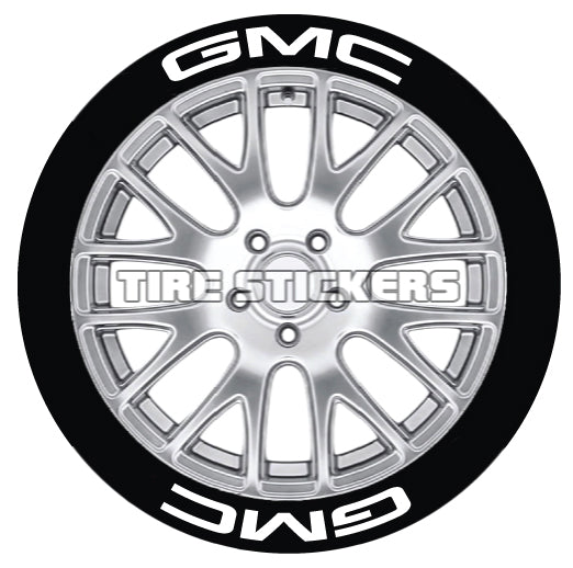 Gray Tire Stickers for Chevrolet – Pontiac – GMC – General Motors