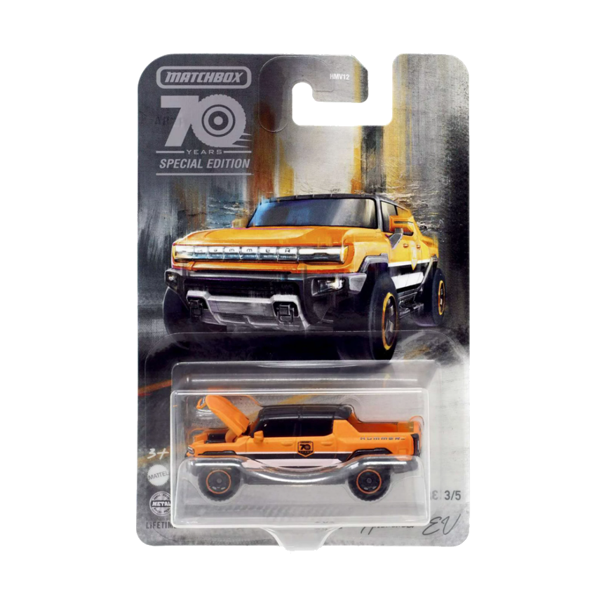 Matchbox Moving Parts 70th Anniversary Hummer EV