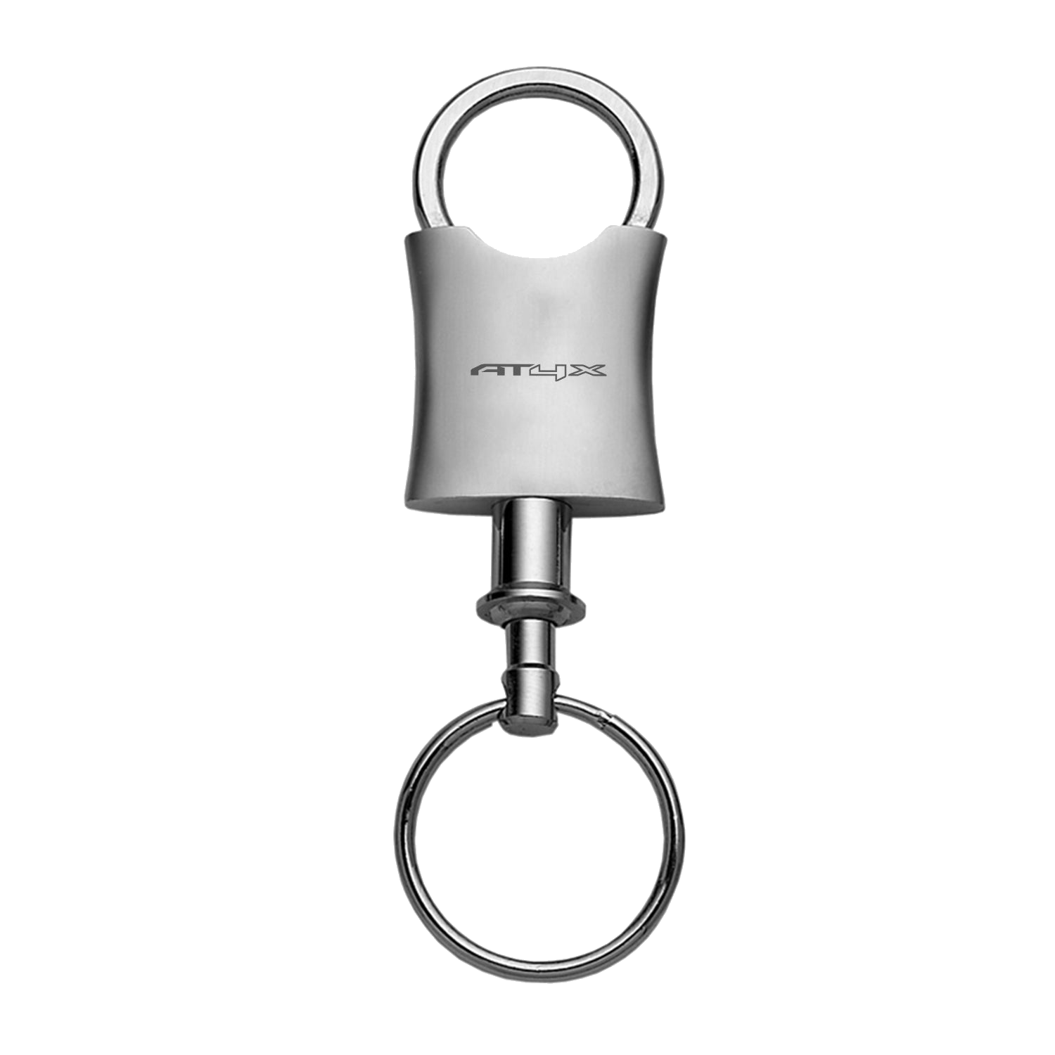 AT4X Curved Ring Top Keychain