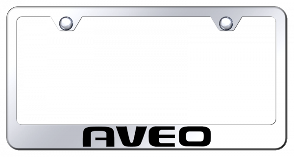 Aveo Stainless Steel Frame - Laser Etched Mirrored