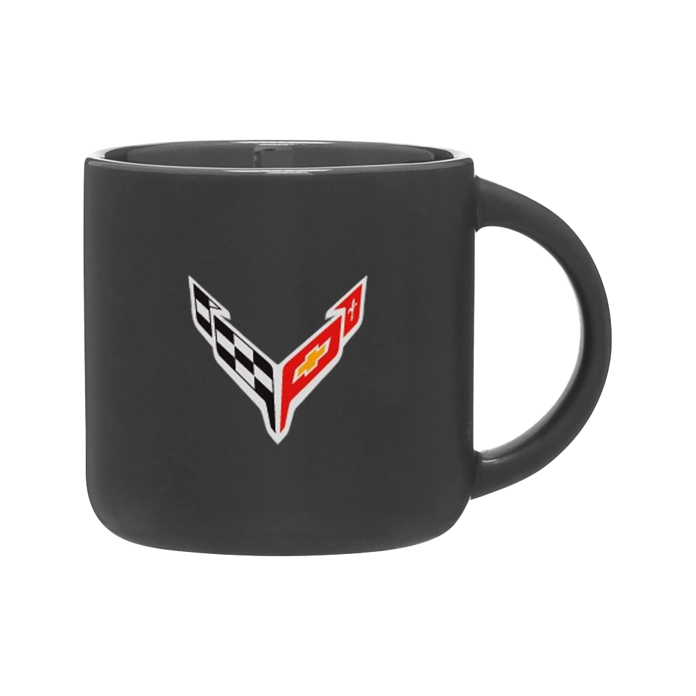 Dark Slate Gray Corvette C8 14oz Mug