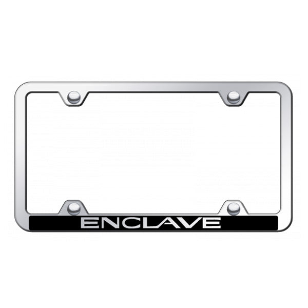 Black Enclave Wide Body ABS Frame - Laser Etched Mirrored