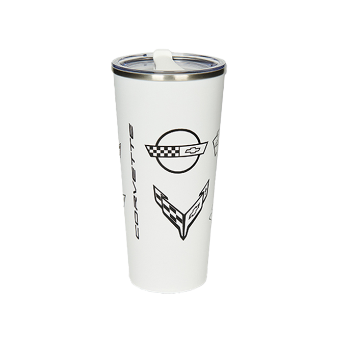 Lavender Corvette Generations 17oz Stainless Steel Tumbler
