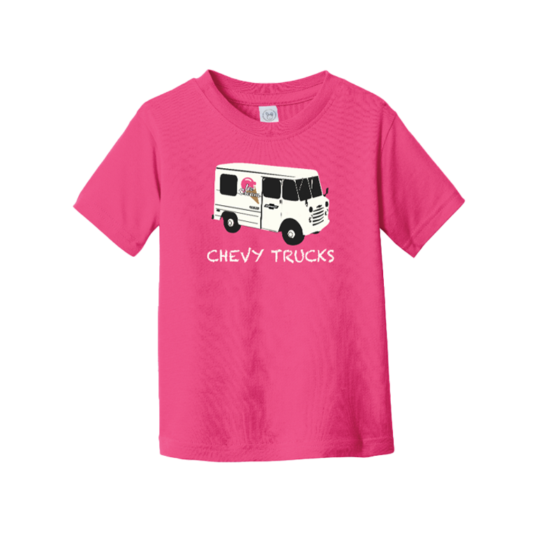 Toddler Chevy Trucks Ice Cream Graphic T-Shirt
