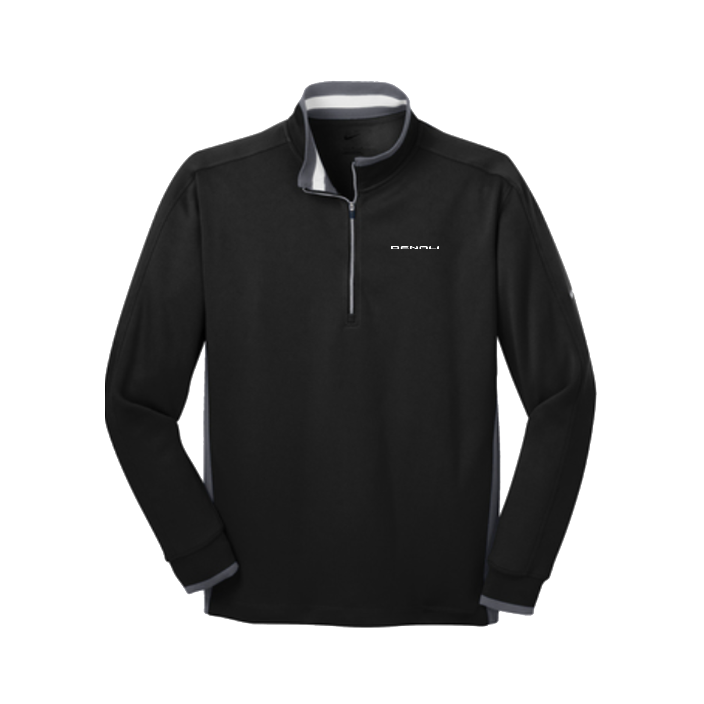 Black Denali Men's Nike Dri-FIT 1/2-Zip Cover-Up