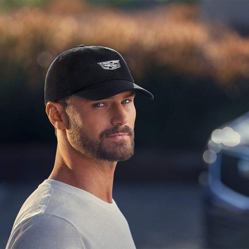 Dark Slate Gray Cadillac Dad Cap