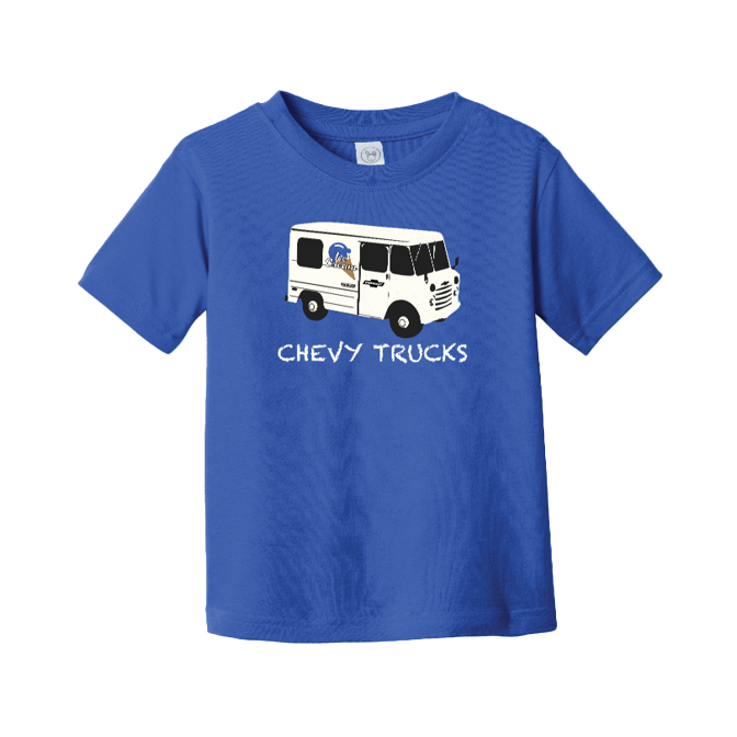 Toddler Chevy Trucks Ice Cream Graphic T-Shirt