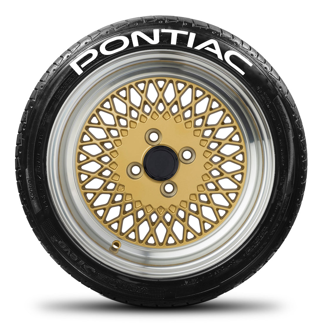 Dark Slate Gray Tire Stickers for Chevrolet – Pontiac – GMC – General Motors