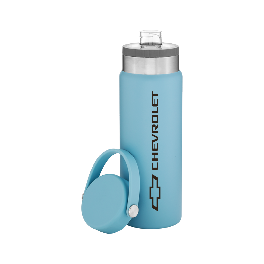Medium Aquamarine Chevrolet h2go Realm 25oz Bottle