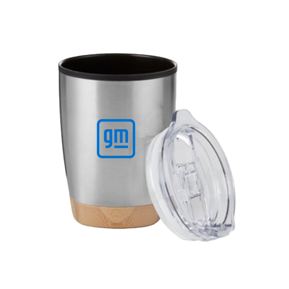 GM 12oz Double Wall Tumbler with Bamboo Base