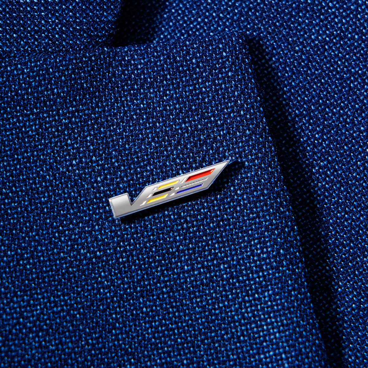Black V-Series Emblem Lapel Pin