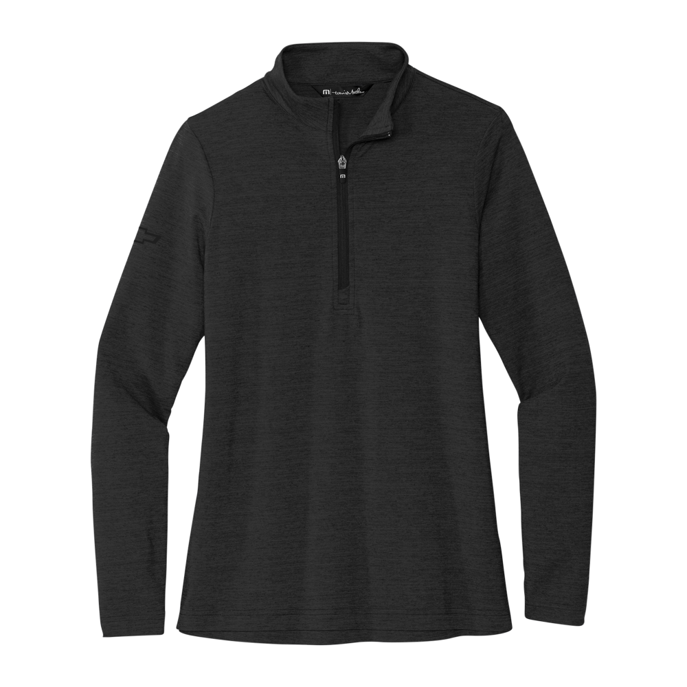Dark Slate Gray GMC Travis Mathew Ladies Crestview 1/4-Zip