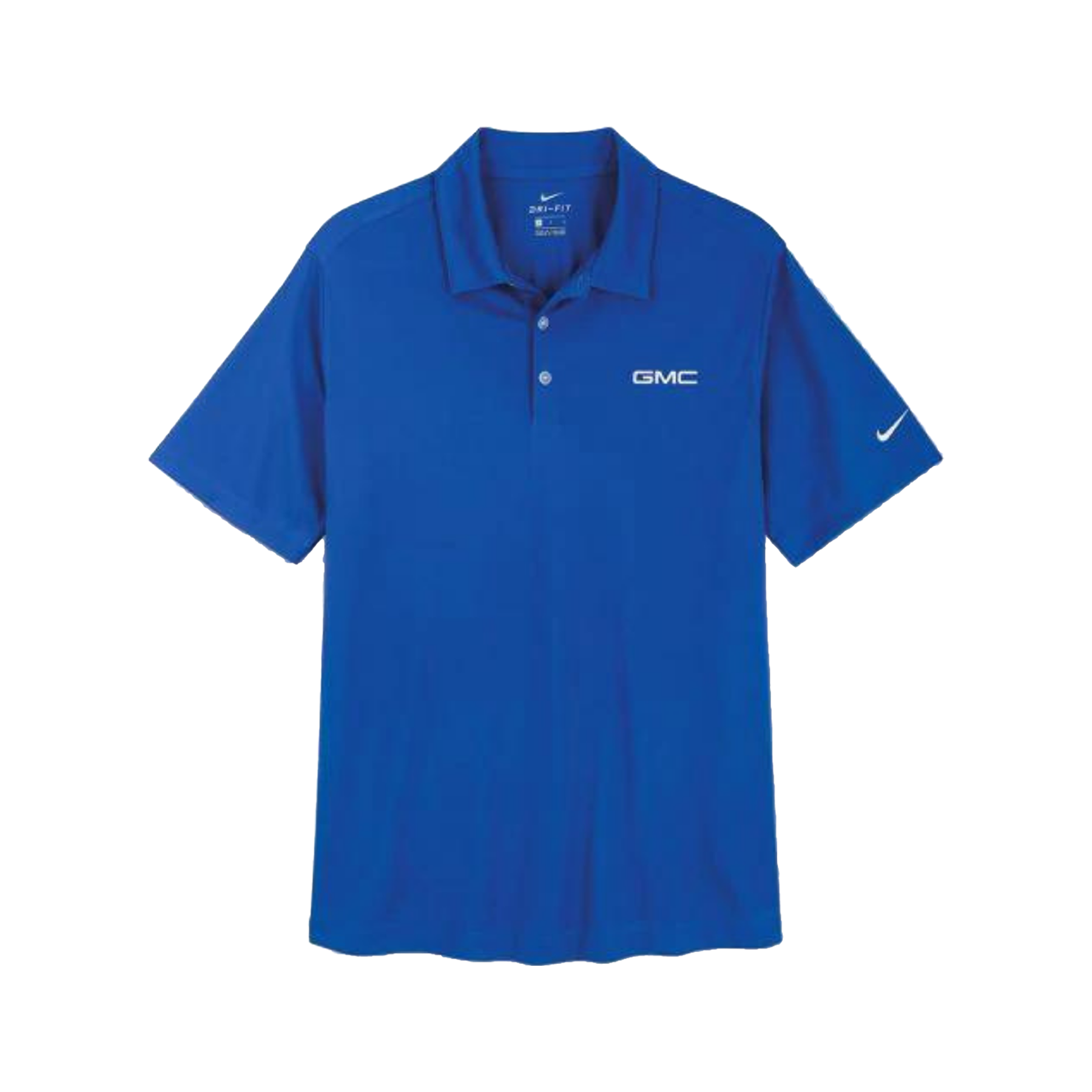 Dark Slate Blue GMC Nike®* Vertical Mesh Polo