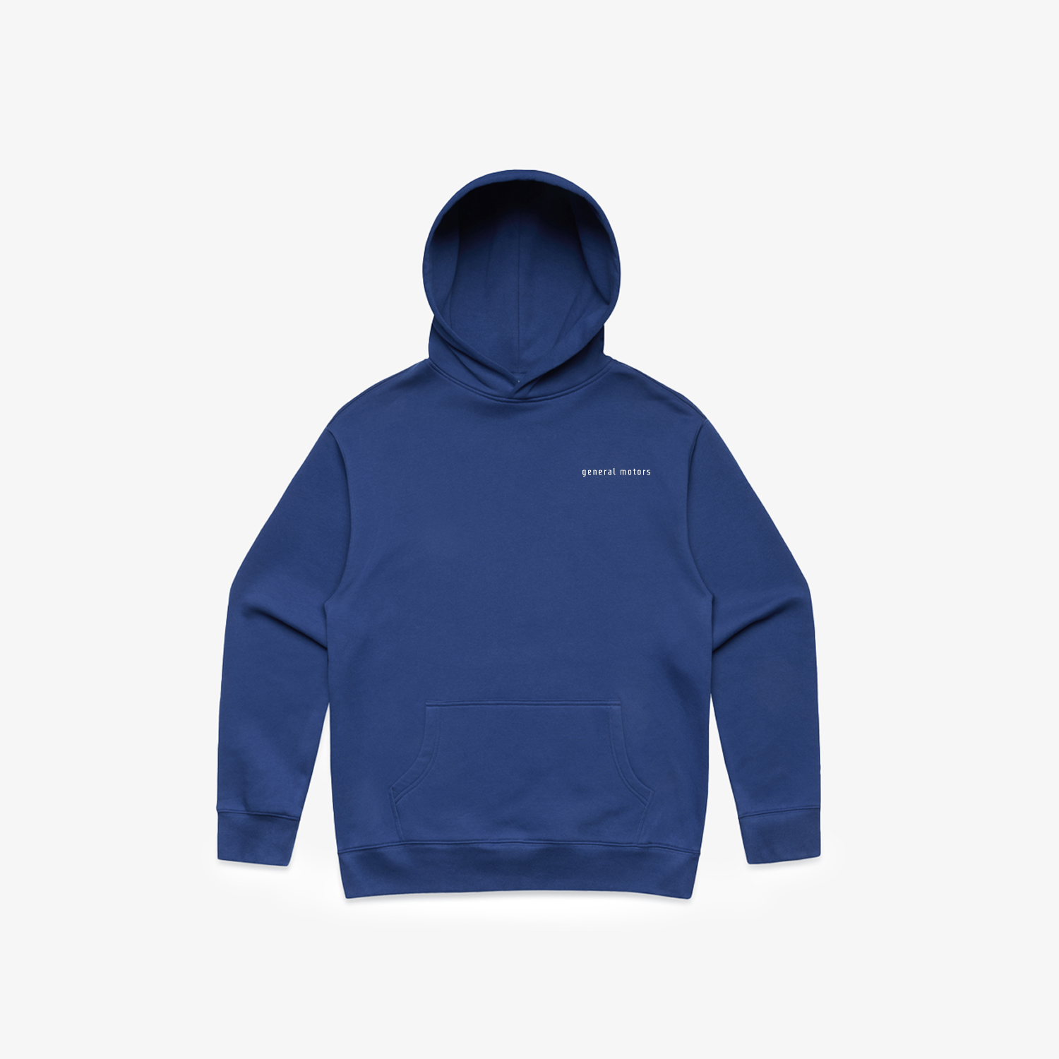 GM Blue Relaxed Hoodie