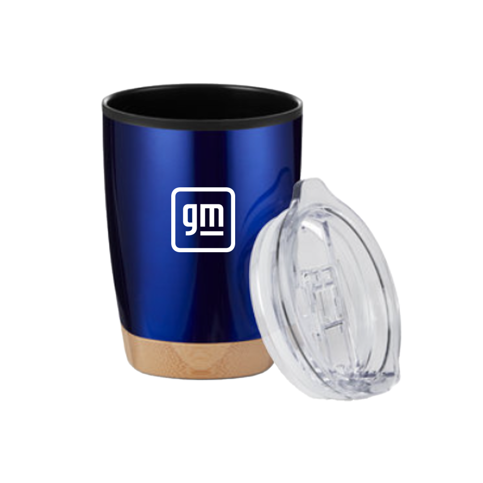 GM 12oz Double Wall Tumbler with Bamboo Base