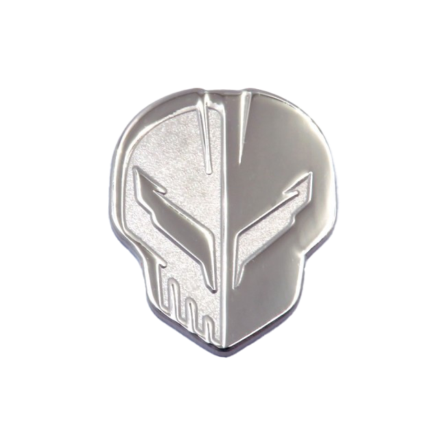 C8.R 2020 "Jake" Silver Lapel Pin