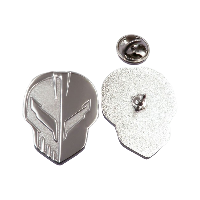 C8.R 2020 "Jake" Silver Lapel Pin