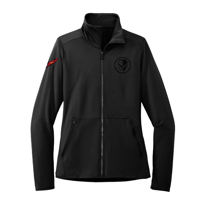 Corvette Racing Jake Women's Stretch Full-Zip Fleece