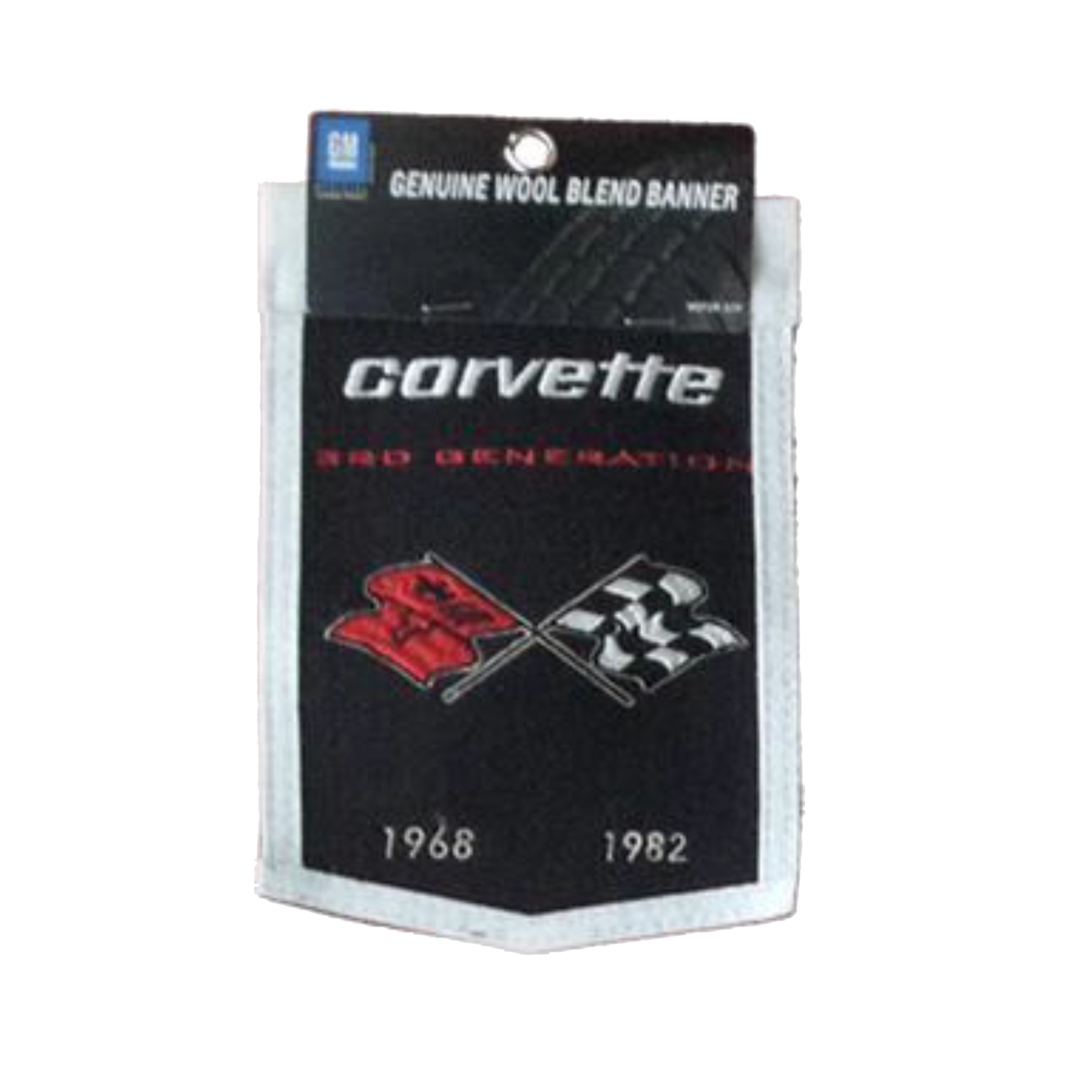 Light Gray Corvette C3 Mini Banner