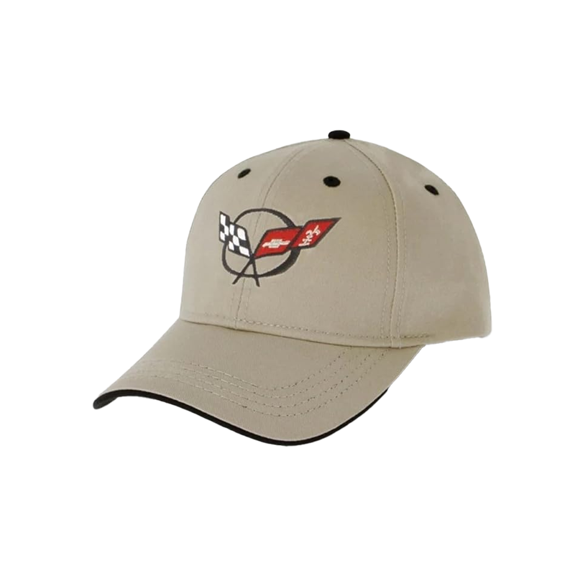 Rosy Brown C5 Corvette Heritage Cap Khaki