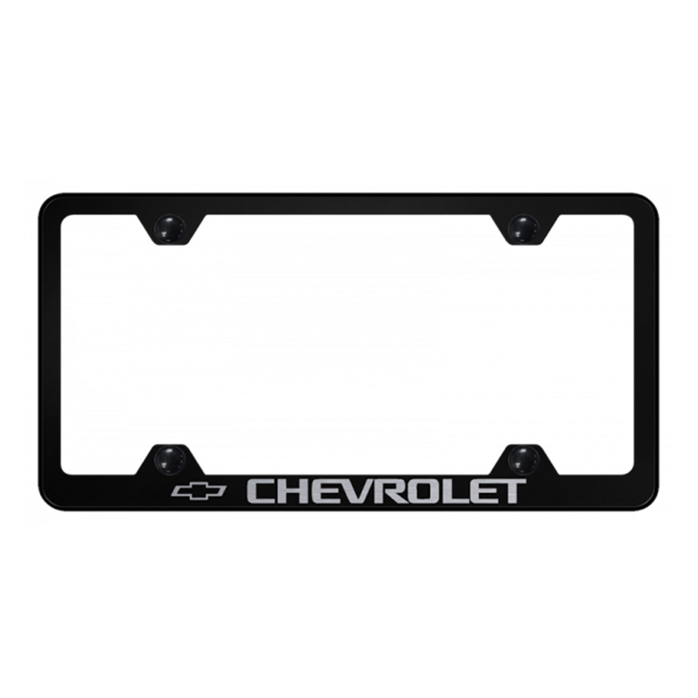 Chevrolet Steel Wide Body Frame - Laser Etched Black