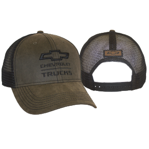 Dark Slate Gray Chevrolet Trucks Mesh Cap
