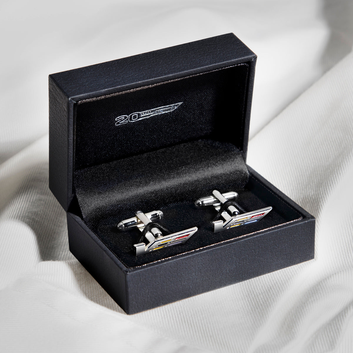 Black V-Series Emblem Cufflinks