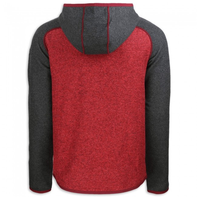 Brown Corvette C8 Cutter & Buck Hooded Fleece