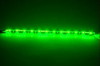 Dark Green 2010-2015 Camaro SS - SS Style Illuminated Fuel Rail Covers Perforated