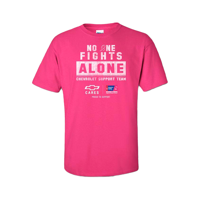 Breast Cancer Awareness No One Fights Alone T Shirt