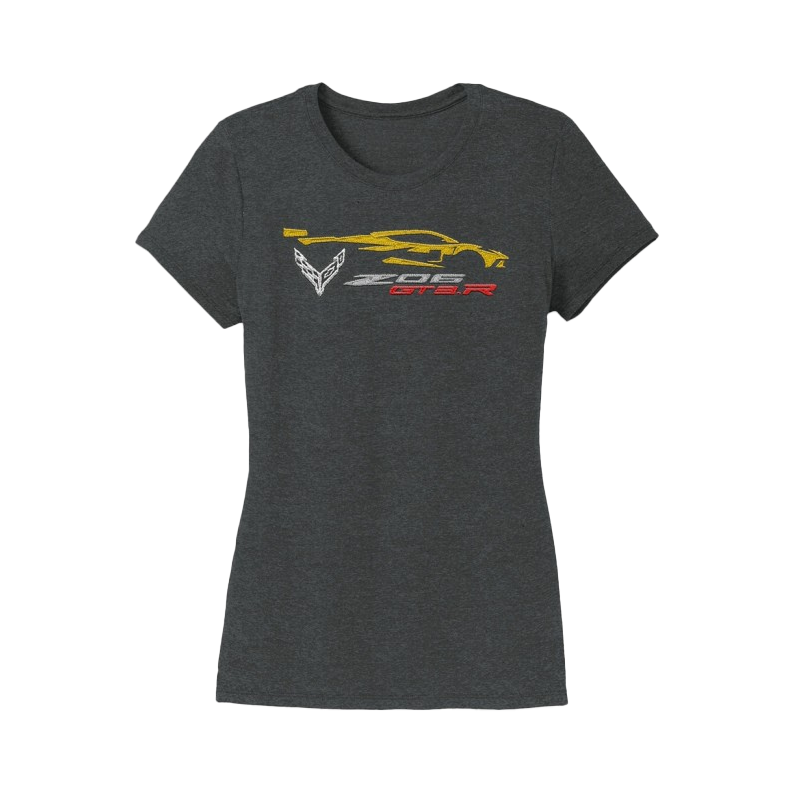 Dark Slate Gray Z06 GT3.R Women's Gesture Tee