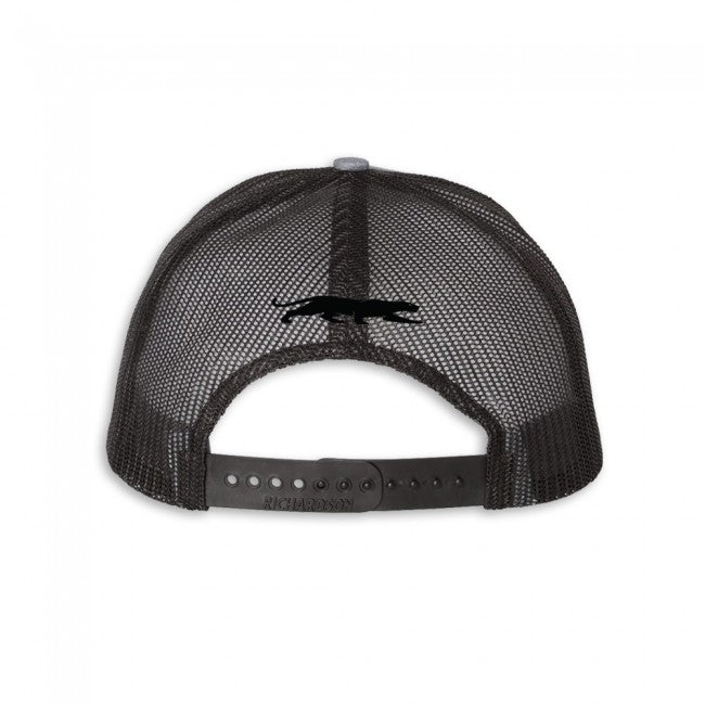Dark Slate Gray Camaro Panther Gray Trucker Cap