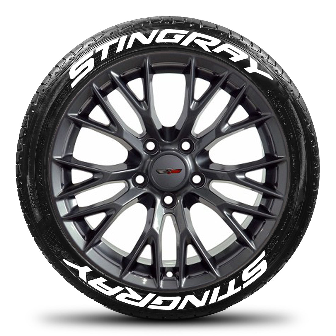 Dark Slate Gray Tire Stickers for Chevrolet – Pontiac – GMC – General Motors