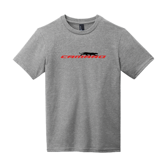 Light Slate Gray Camaro Panther Youth Tee