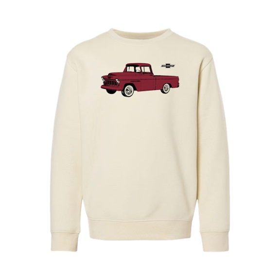 Chevrolet Classic Holiday Youth Elevated Fleece Crewneck