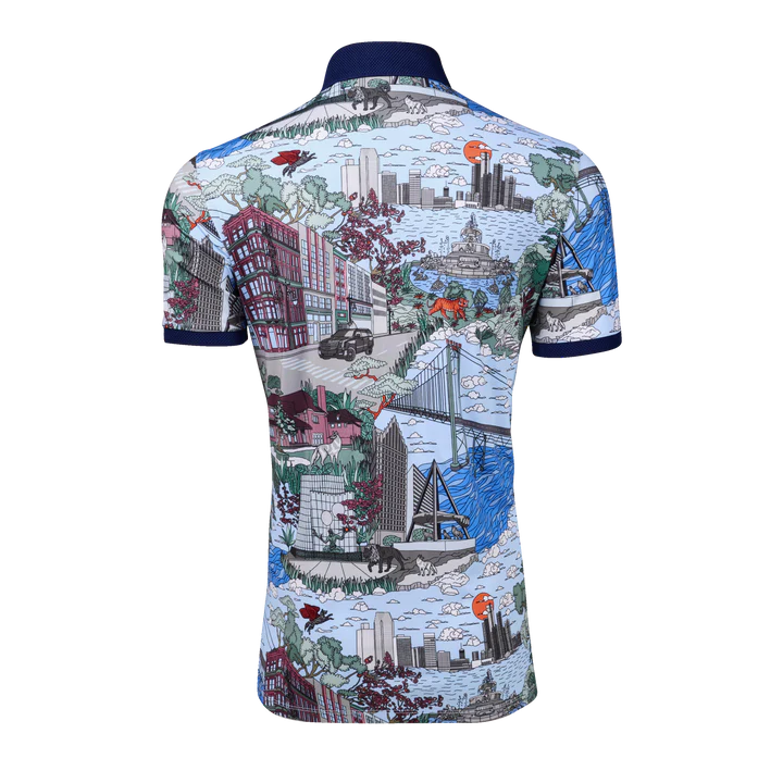 Gray Cadillac x Greyson Where the Wolves Are Polo – Men