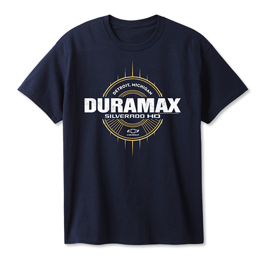 Silverado HD Duramax Emblem T Shirt GM Company Store