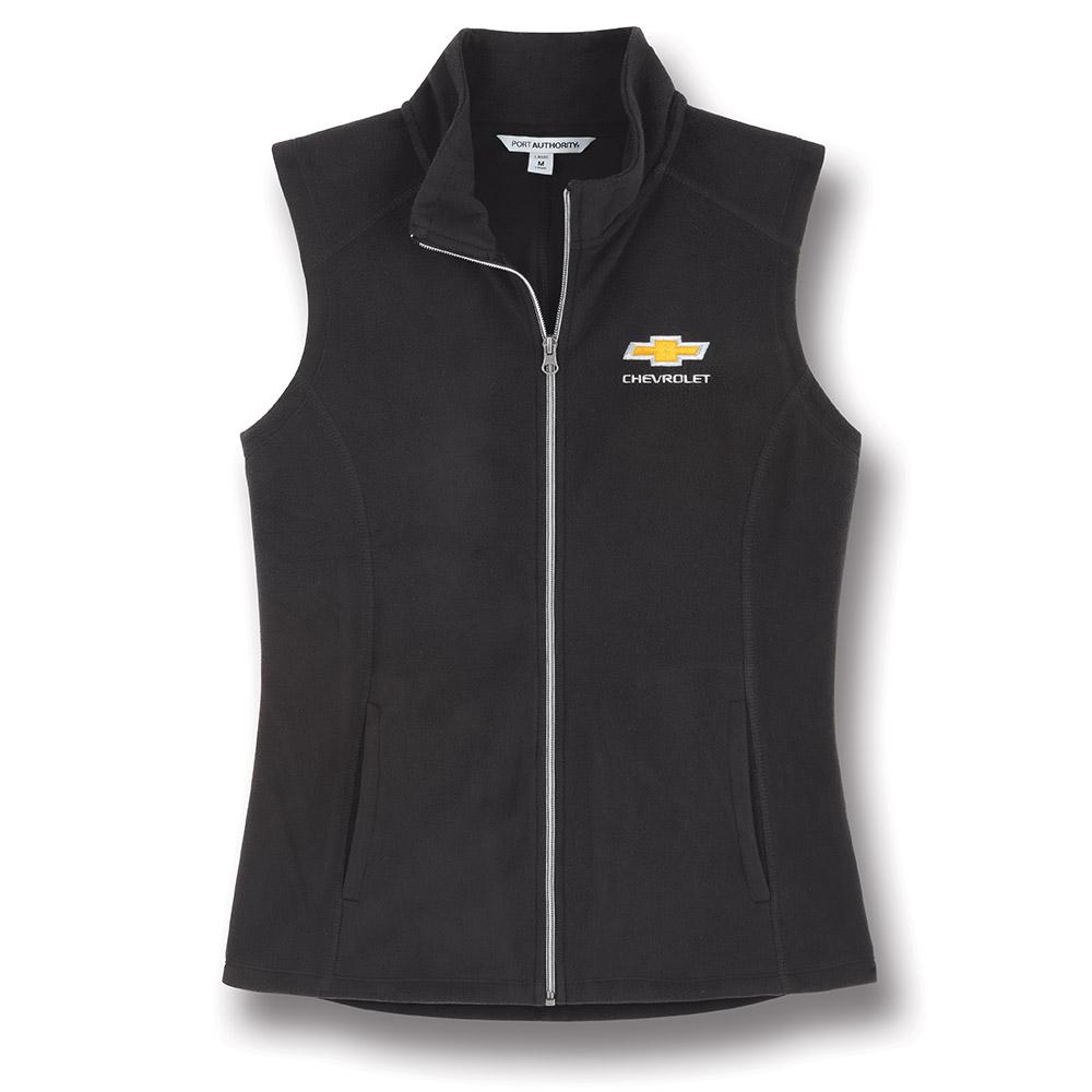 Chevrolet Bowtie Ladies Microfleece Vest